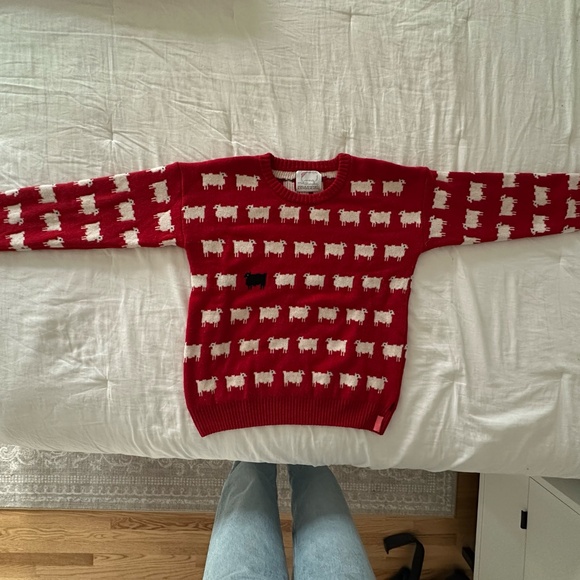 Rowing Blazers "Diana Edition" Cotton Sheep Sweater - Picture 5 of 5